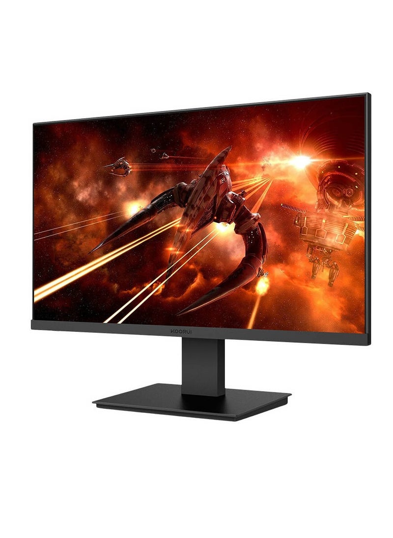 KOORUI - KOORUI S01 Gaming Monitor, 22" VA Display, FHD Resolution, 100Hz Refresh Rate, 4ms (OD) Response Time, Free-Sync & G-Sync Compatible, 16.7m Color Display, Black - Image 1