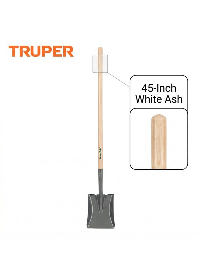 TRUPER 31174 Tru Built Square Point Shovel, Long Handle, 45-Inch - Image 3