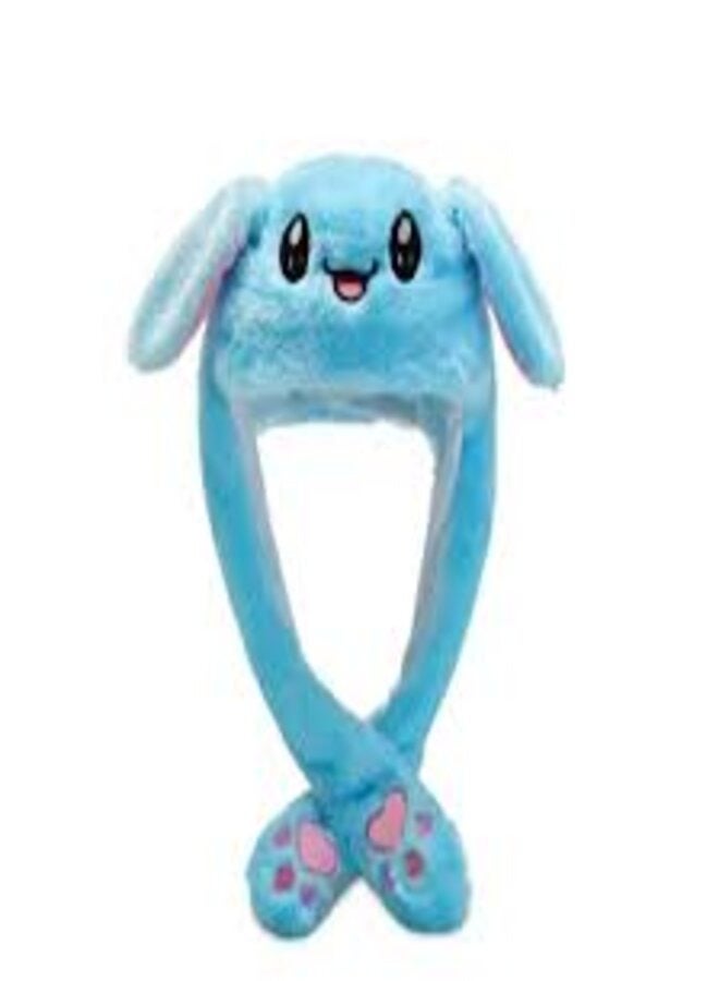 Hat Ear Moving Jumping Cap Funny Bunny 