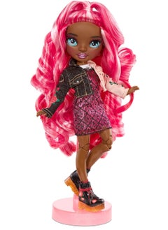 RAINBOW HIGH Rainbow High Fashion Doll- Rose Series 3, Hair And Clothes Fashion Doll With 2 Complete Mix And Match Outfits And Accessories  - Image 3