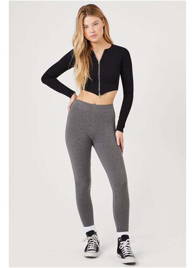 FOREVER 21 Basic High-Rise Leggings  - Image 1