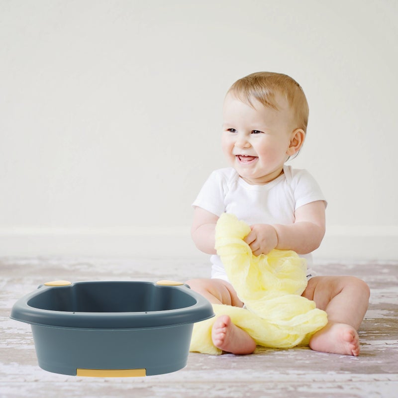 Adorable Laundry Basin Hand Wash Clothes Washboard Basin Washing Basin - Image 1