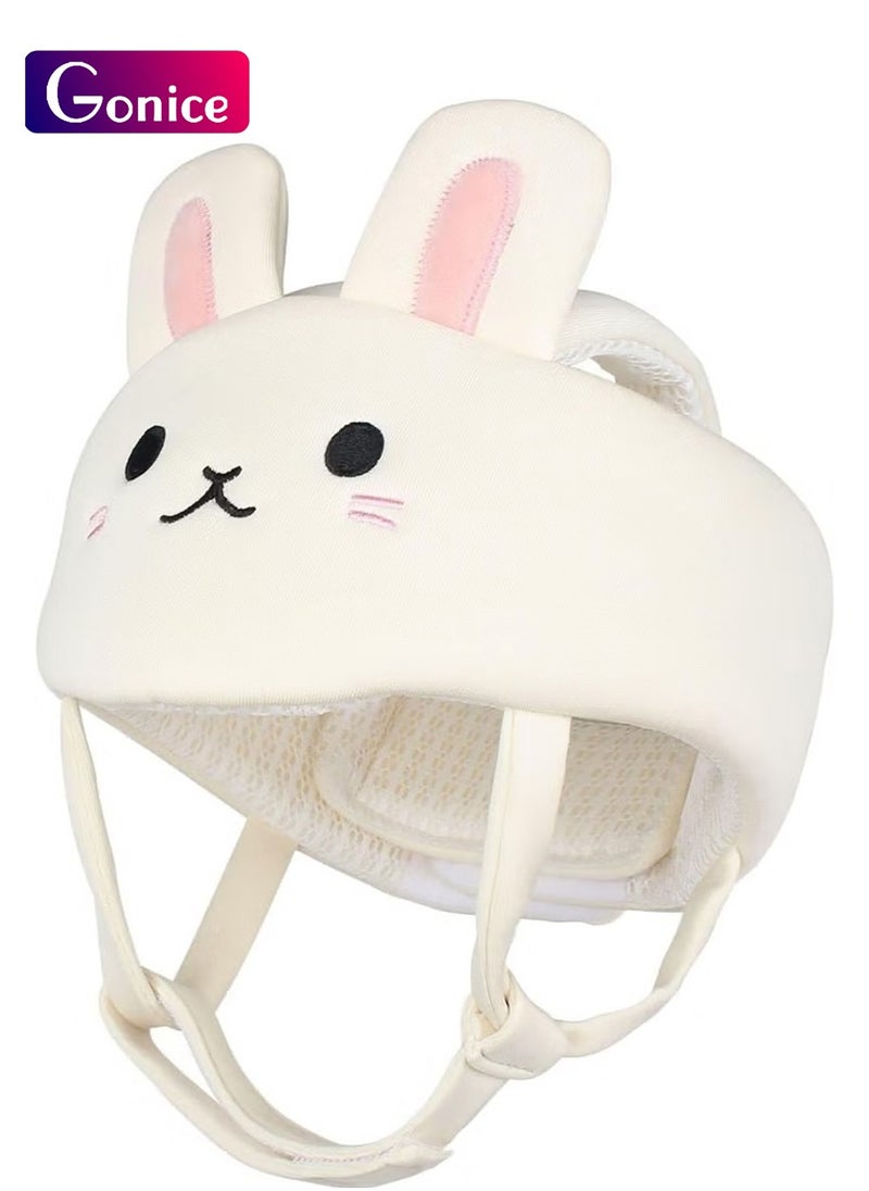 Gonice Gonice Baby Safety Helmet Head Protective Cap Baby Head Protectors Cartoon Bumper Hat Rabbit  - Image 1