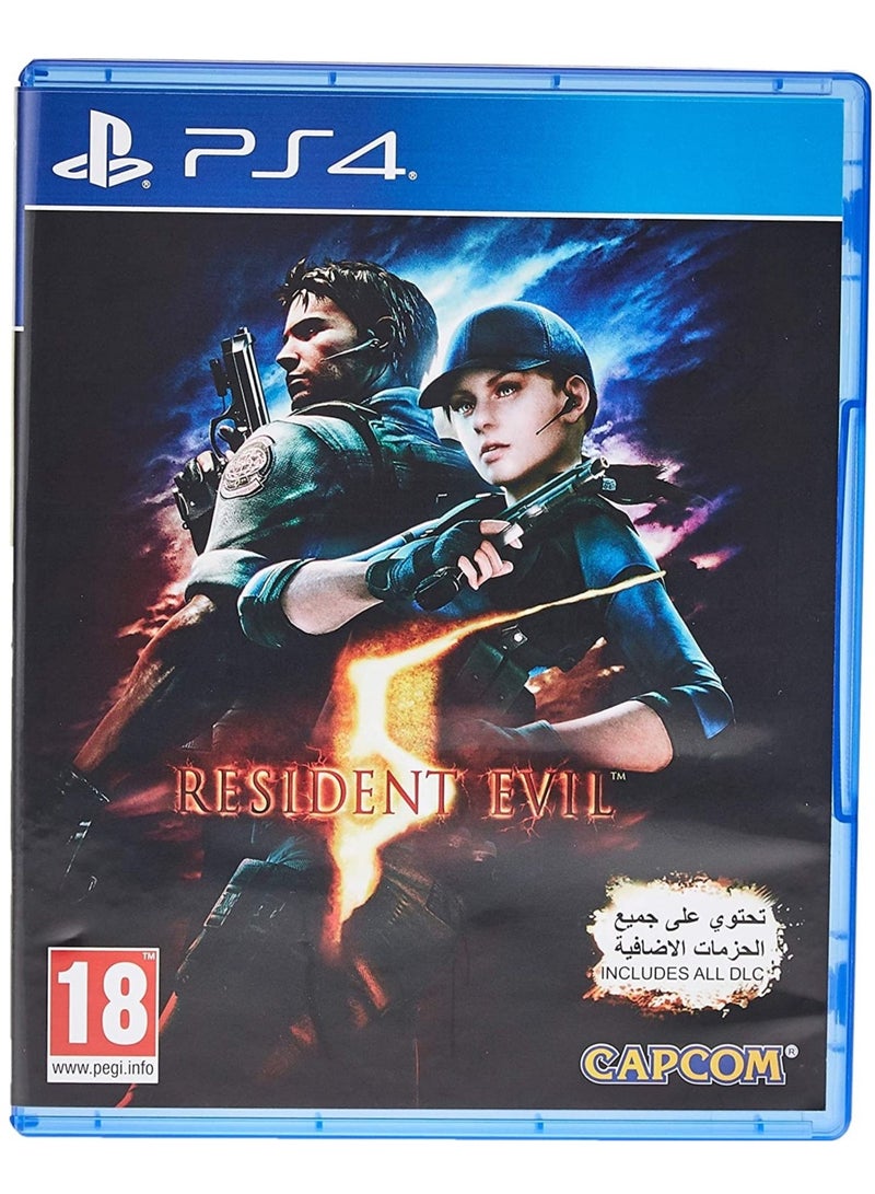Resident Evil 5 - بلاي ستيشن 4 (PS4)