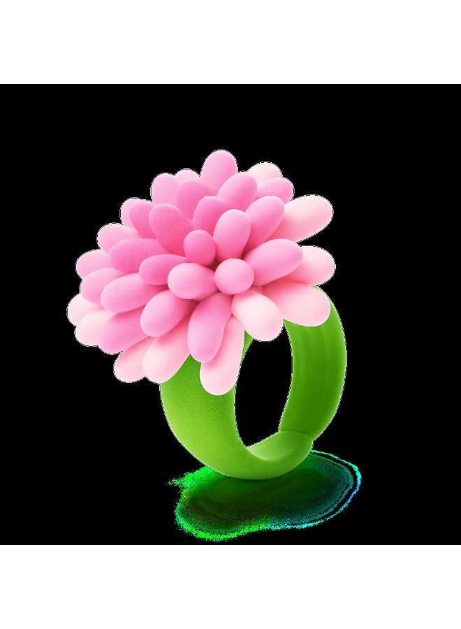 Hey Clay Bijou Flower Rings Set - Image 1