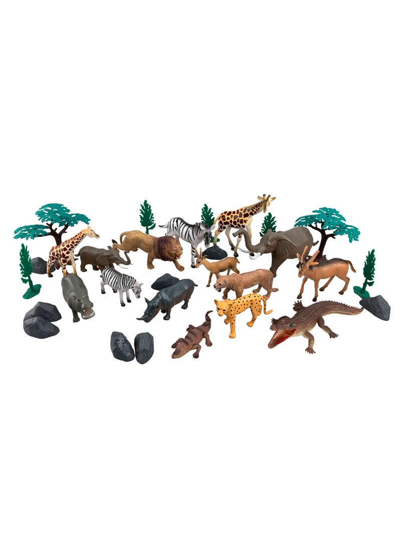 Animal Planet - Wild Animals Play Set