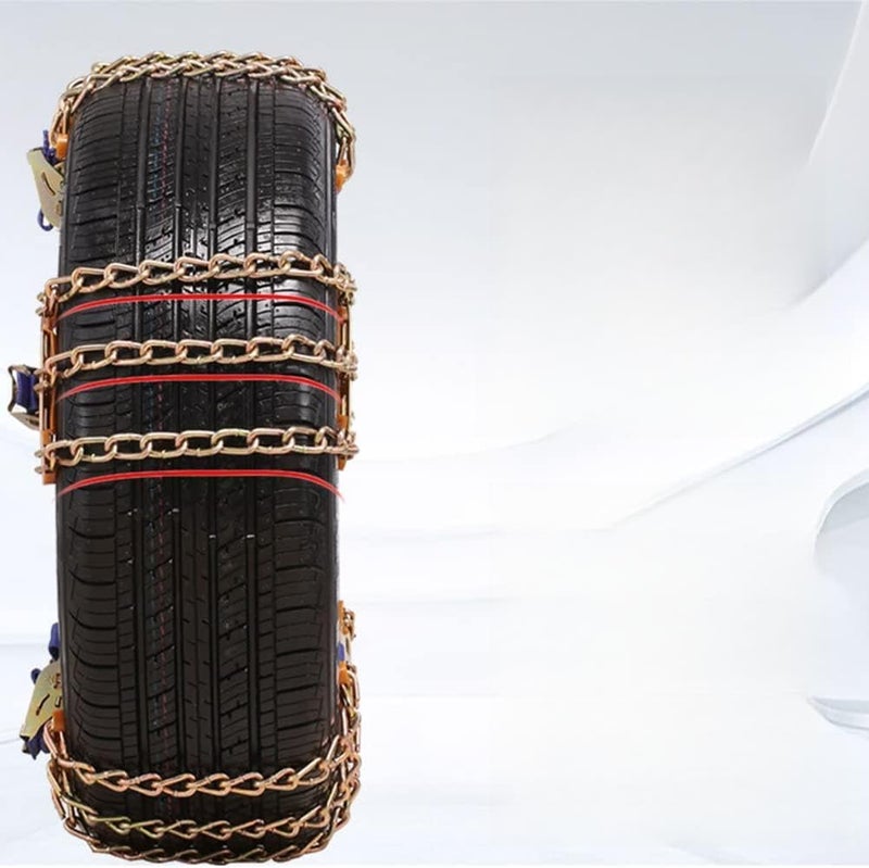 aqxreight Snow Chains Car Slip Tire Chains Skid Tire Snow for Car SUV Trucks Pressure Low Abrasio ChainsAnti Slip ChainsCar (aqxreightqh3jcya18n-10330005) - Image 1