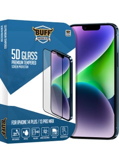 BUFF iPhone 14 Plus / 13 Pro Max 5d Glass Screen Protector  - Image 1
