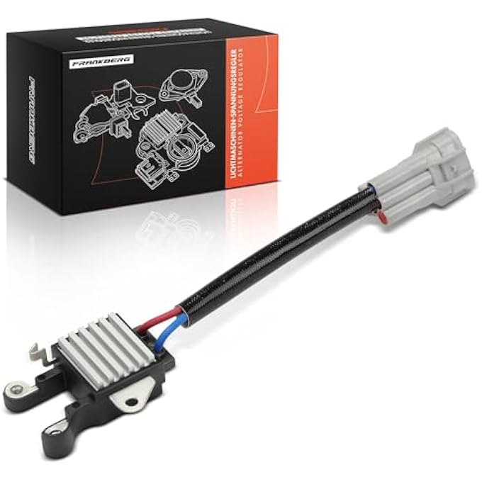 Frankberg Alternator Regulator Compatible with Sedici 2006-2014 SX4 2006-2009 Alternator Voltage Regulator 12V Replace# 1042101170 - Image 1