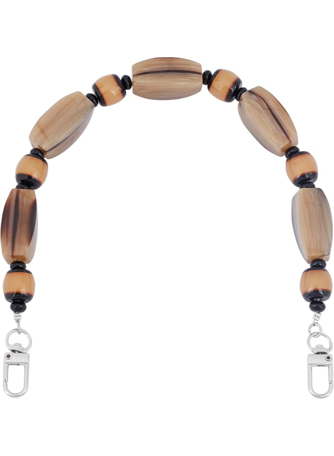 Acrylic Beads Chain Bag Strap, 40.6cm Resin Bag Handles Handbag Chain Straps Replacement Purse Clutches Handles Resin Chain Strap Bag Decoration Chain for Shoulder Bag Evening Clutch Bag  - Image 1