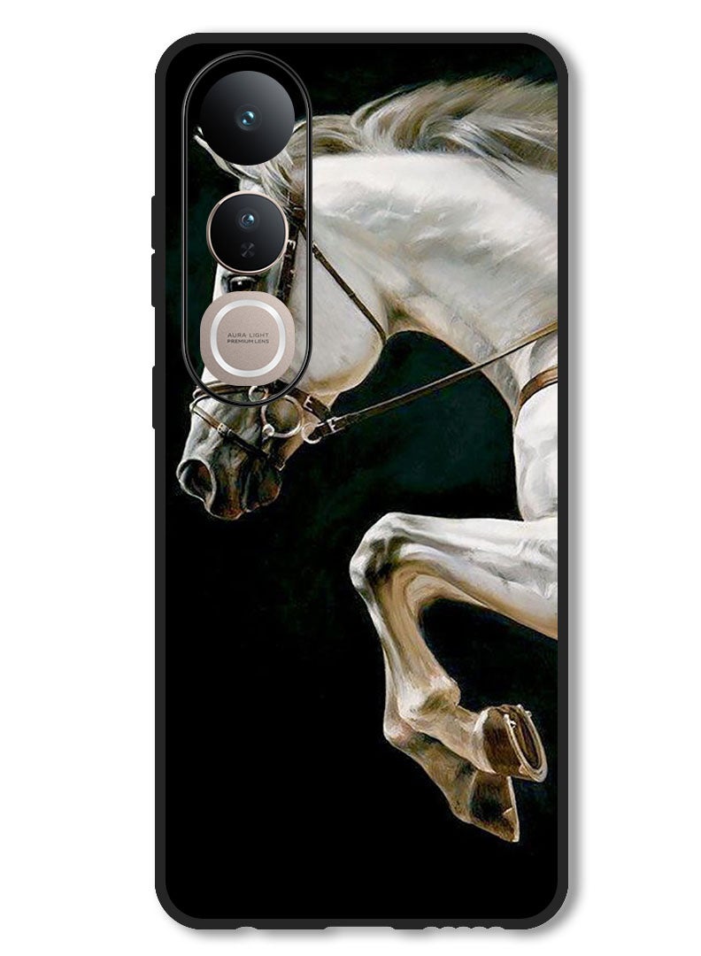Theodor Case Compatible with Vivo V50 Lite Protection Shockproof Bumper Cover Horse Running - Image 1