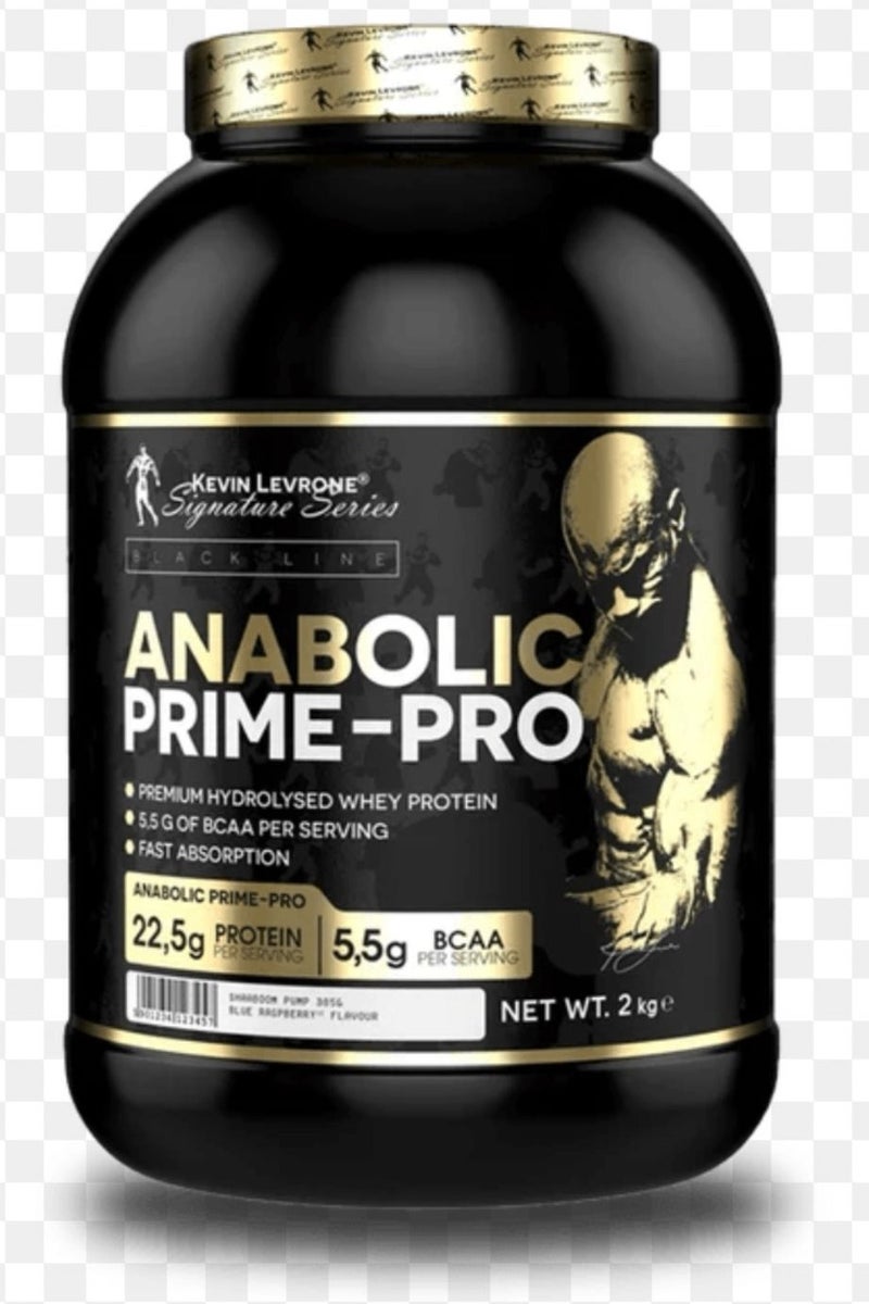 KEVIN LEVRONE Anabolic Prime Pro Premium Hydrolysed Whey Protein Snikers Flavor, 2kg - Image 1