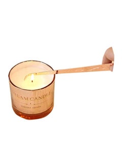 Rock Pow 3 Pieces Candle Cover Tools Kit Candle Accessory Set Candle Wick Trimmer Candle Snuffer Candle Wick Dipper Rose Gold Cutter Scissor Stainless Steel  - Image 2