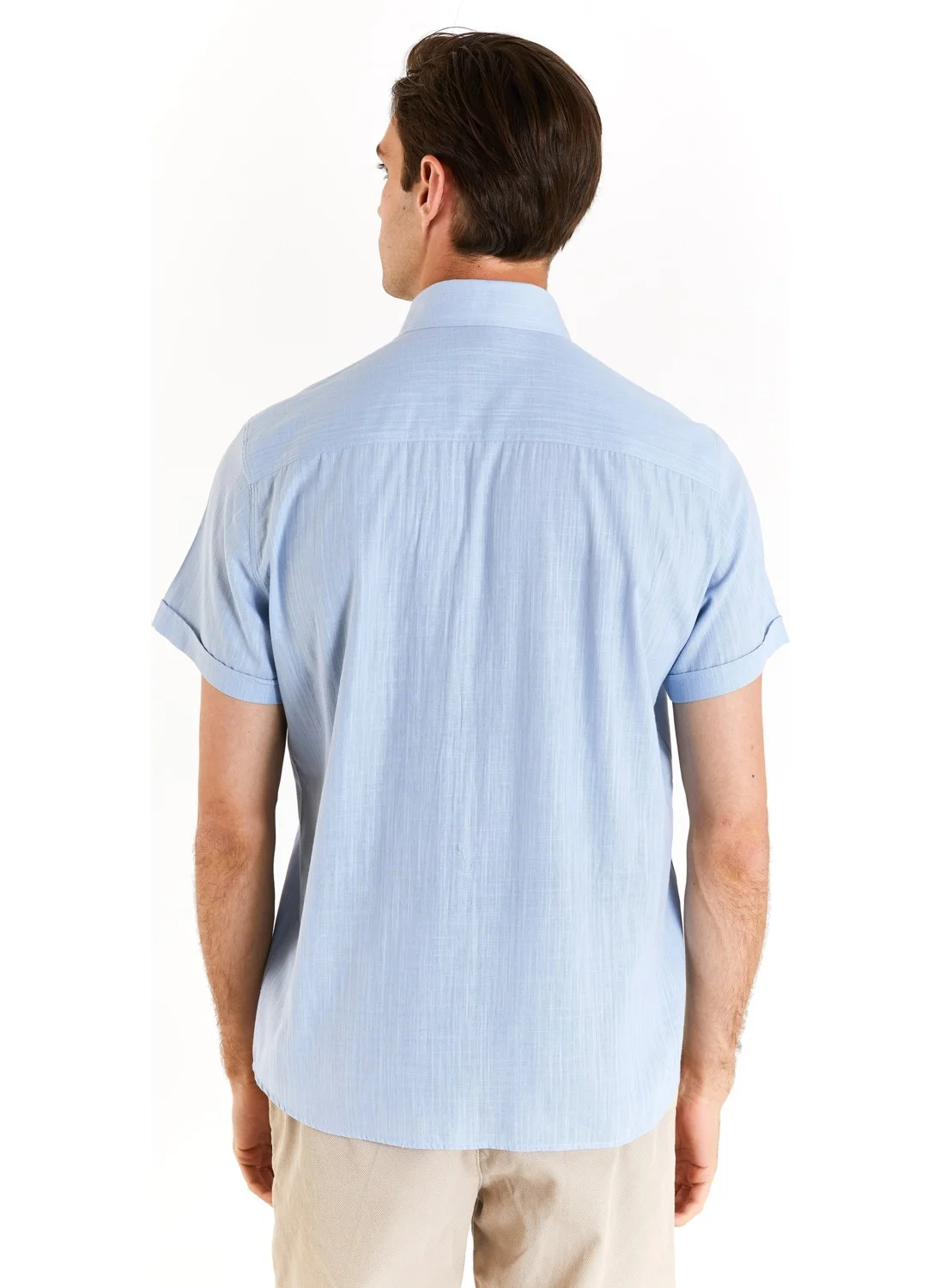 U.S. Polo Assn. BASE. Polo Assn. 1829502 ELFYGL024Y Us Polo Assn Men's Shirt Blue
