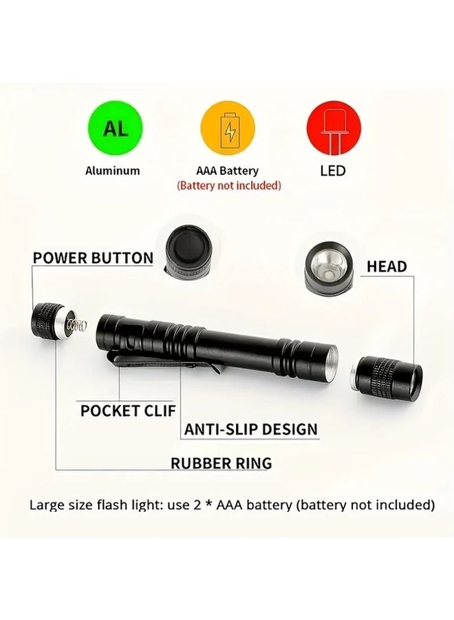 1pc 395nm UV Flashlight Portable Black Light Pet Urine Detector Scorpion Catching - Image 4