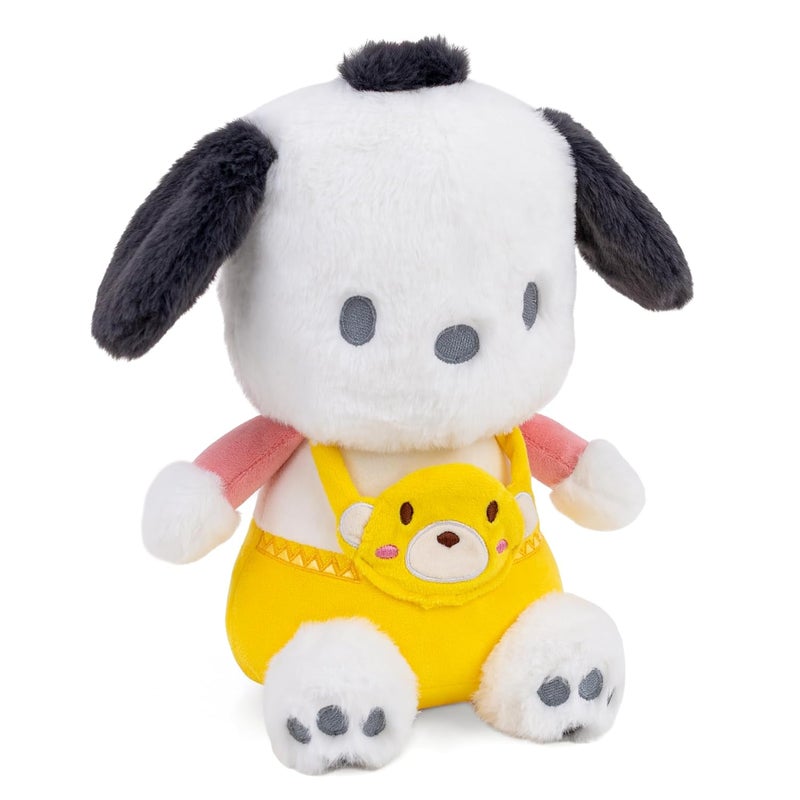 Mirada Official Sanrio Pochacco Soft Plush Toy – Cute Yellow Puppy Stuffed Toy for Kids & Girls | Adorable Collectible Gift | 27cm - Image 3