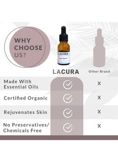 lacura LaCura - Therapeutic Face Oil, Facial Oil with Rosemary, Carrot Seed, Frankincense, Lavender, Geranium, Lemon, & Jojoba Oils, Facial Oil for Women, Facial Oils for Mature Skin, 15 ml  - Image 4