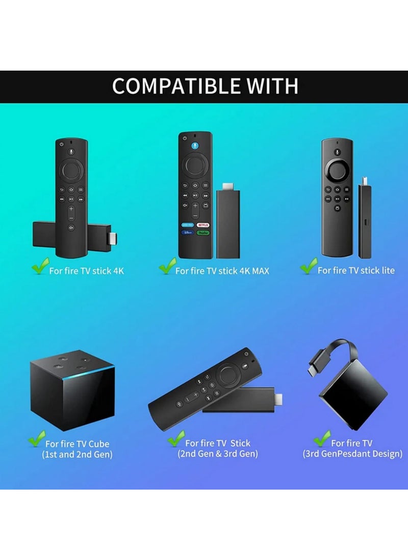 Generic - 1pcs L5B83G Voice Remote Control for AMZ Fire TV Stick (2nd Gen, 3rd Gen, Lite, 4K, 4K Max), Fire TV Cube, for Smart TVs (3rd Gen) - Image 1