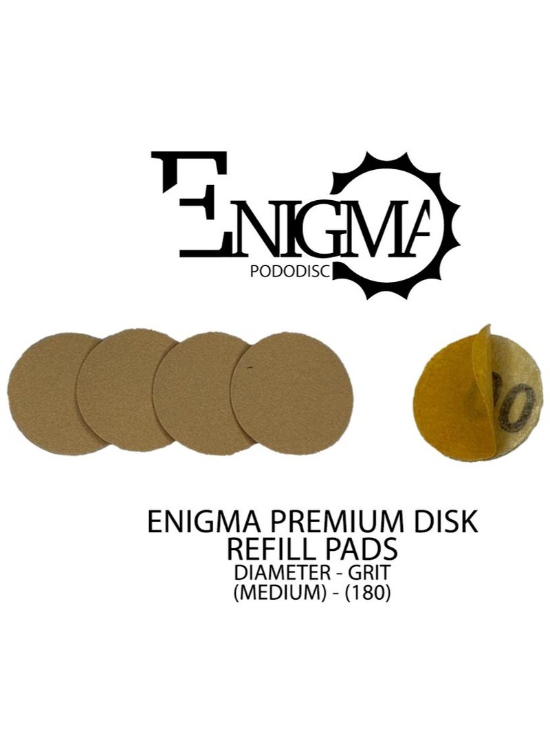 ENIGMA PREMIUM DISK REFILL PADS D20 M 180 GRIT (100PCS)