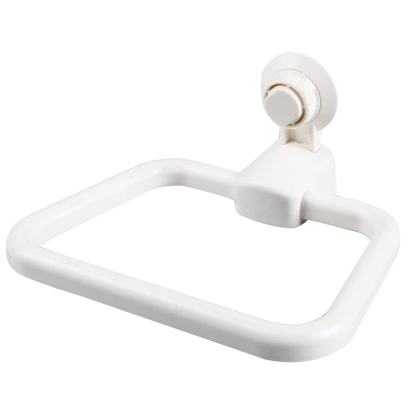 DECHOUS Reusable Suction Cup Hooks Strong Suction Power Shower Towel Holder Oilproof Bathroom Wall Hanger - Image 2