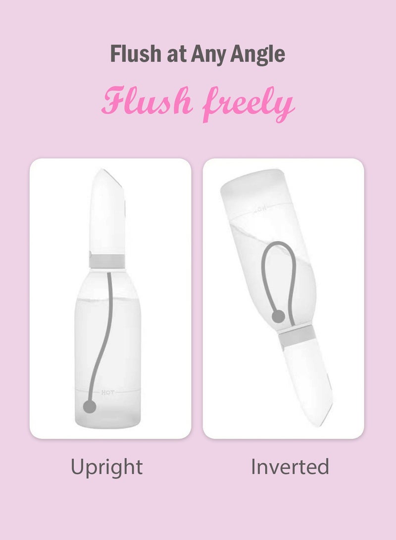 Portable Bidet, Travel Handheld Personal Cleansing Bidet, 3rd Generation Upgraded Electric Mini Bidet with Triple Nozzles for Personal Hygiene/Postpartum Care  - Image 4