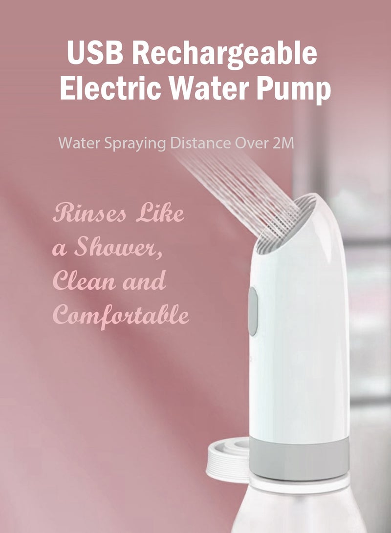 Portable Bidet, Travel Handheld Personal Cleansing Bidet, 3rd Generation Upgraded Electric Mini Bidet with Triple Nozzles for Personal Hygiene/Postpartum Care  - Image 5