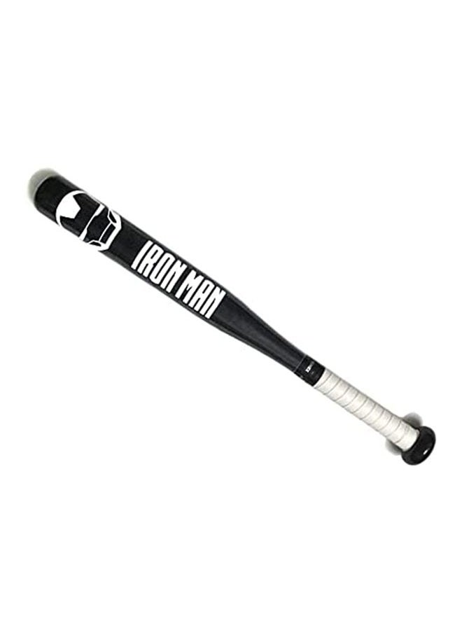 ماركة غير محددة 80 Cm 6 Cm Wide Iron Man Baseball Bat Made Of Black Beech Wood 