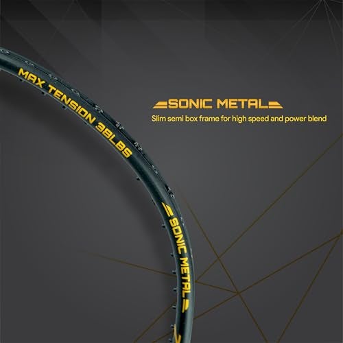 Apacs Z-Power 800 RP+ (38LBS, 100% Japan Made Graphite) 4U | Head Heavy Unstrung Badminton Racquet with Sonic Metal Tech (Ideal for Intermediate and Advance Players) | Badminton Racket with Full Cover - Image 2
