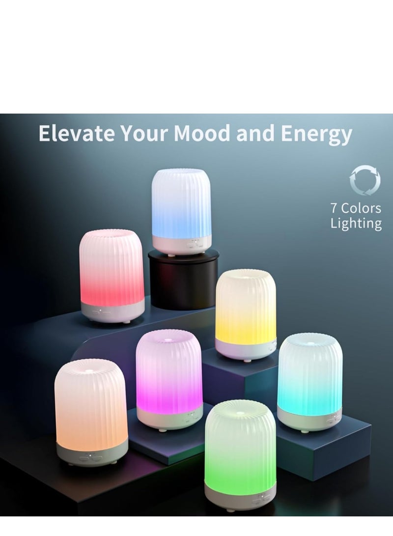 Aromatherapy Diffusers，Essential Oil Diffuser,humidifier Home essential oil aromatherapy with Auto Shut-Off Function for Office Home bedroom living room (multicolor,250ml) - Image 3