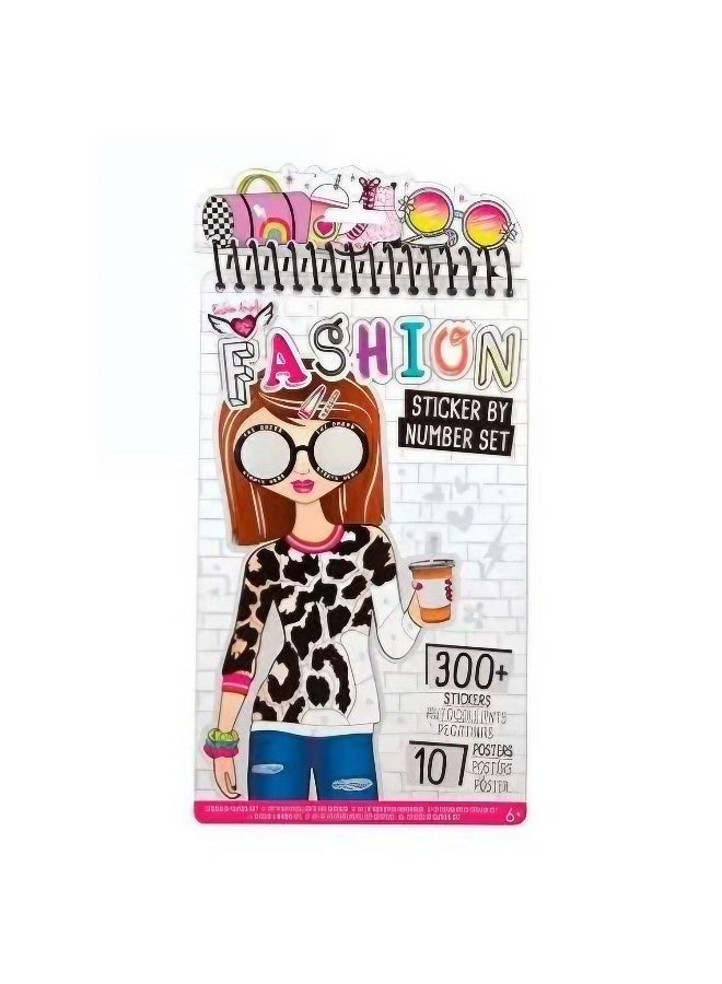 Crayola Crayola Creations Fashion Sticker By Number Set  - Image 2