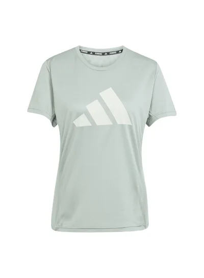 adidas adidas RUN IT TEE Green Running T-SHIRTS for Women - 2XS