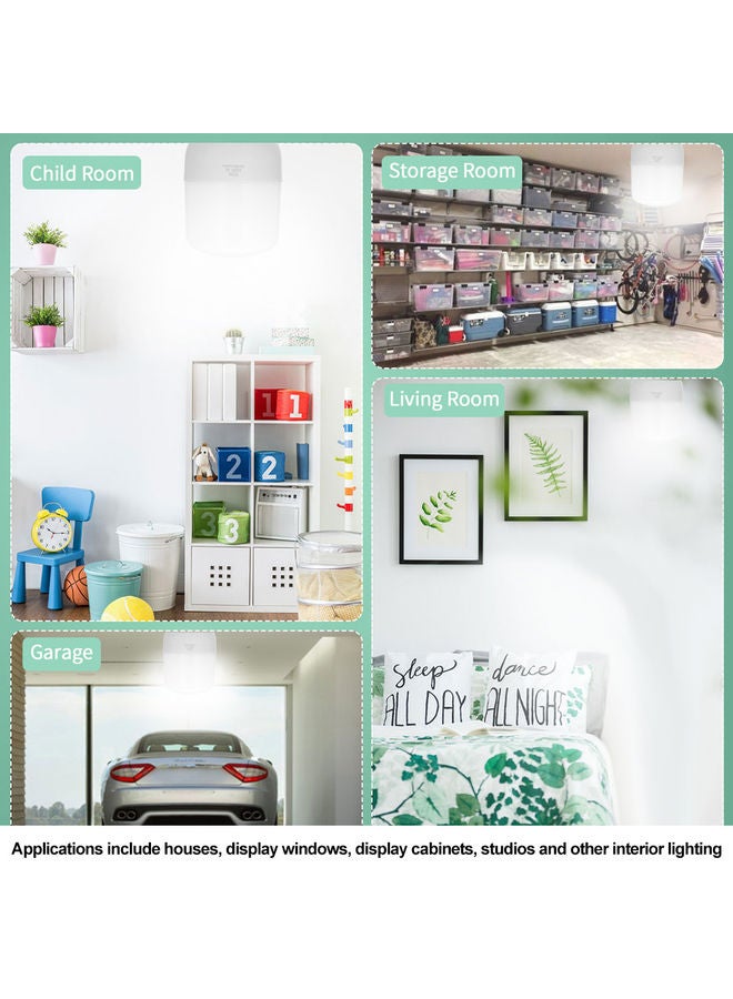 مصباح LED من الألومنيوم بتصميم فقاعات على شكل حرف T مغطى بالبلاستيك أبيض 10.50x5.00x5.00Ø³Ù†ØªÙŠÙ…ØªØ± - Image 4