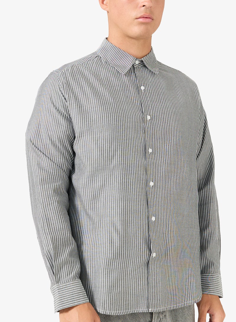 سفنتي فايف قميص كلاسيكي بقصة عادية - Image 3