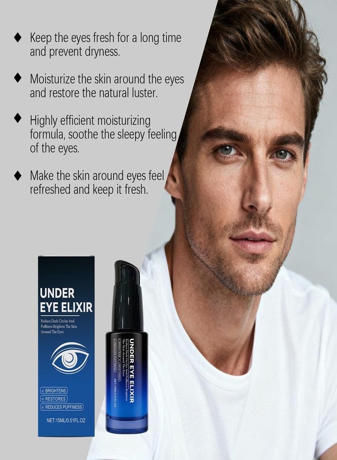 Men's Under Eye Nourishing Elixir - Hydrating & Refreshing Formula, 0.51oz - Image 5