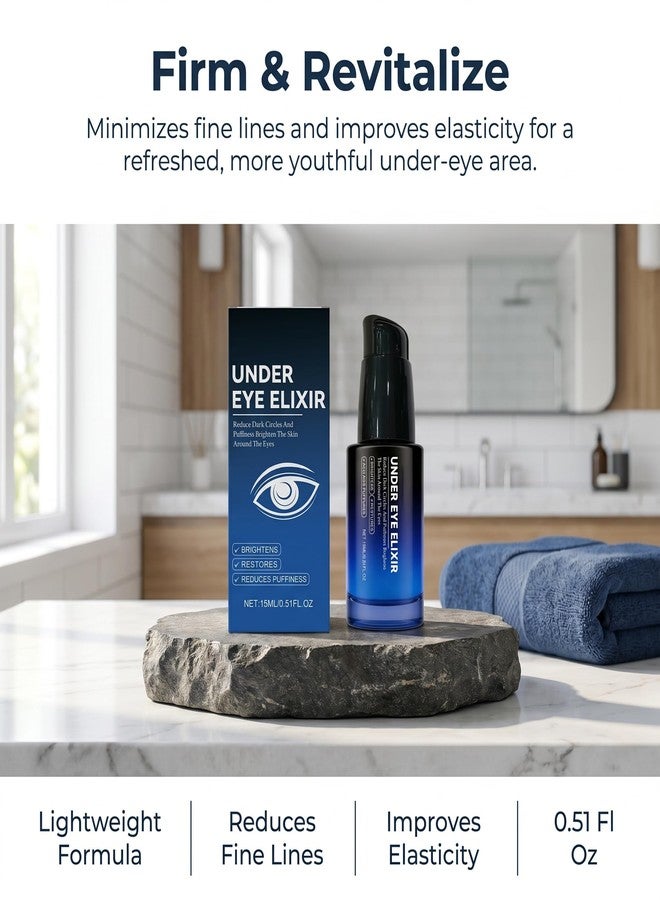 Men's Under Eye Nourishing Elixir - Hydrating & Refreshing Formula, 0.51oz - Image 2