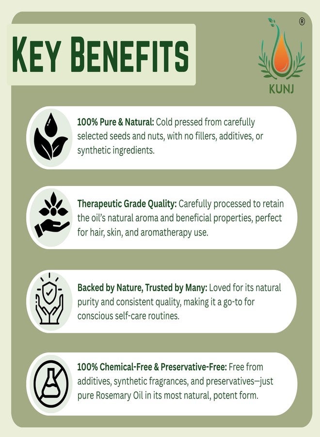 KUNJ Babassu Oil 10ml – 100% Pure & Natural Cold Pressed Undiluted Carrier Oil for Hair, Skin, Face & Body Care | Lightweight Non-Greasy Moisturizing Oil | Fast Absorbing - Image 5