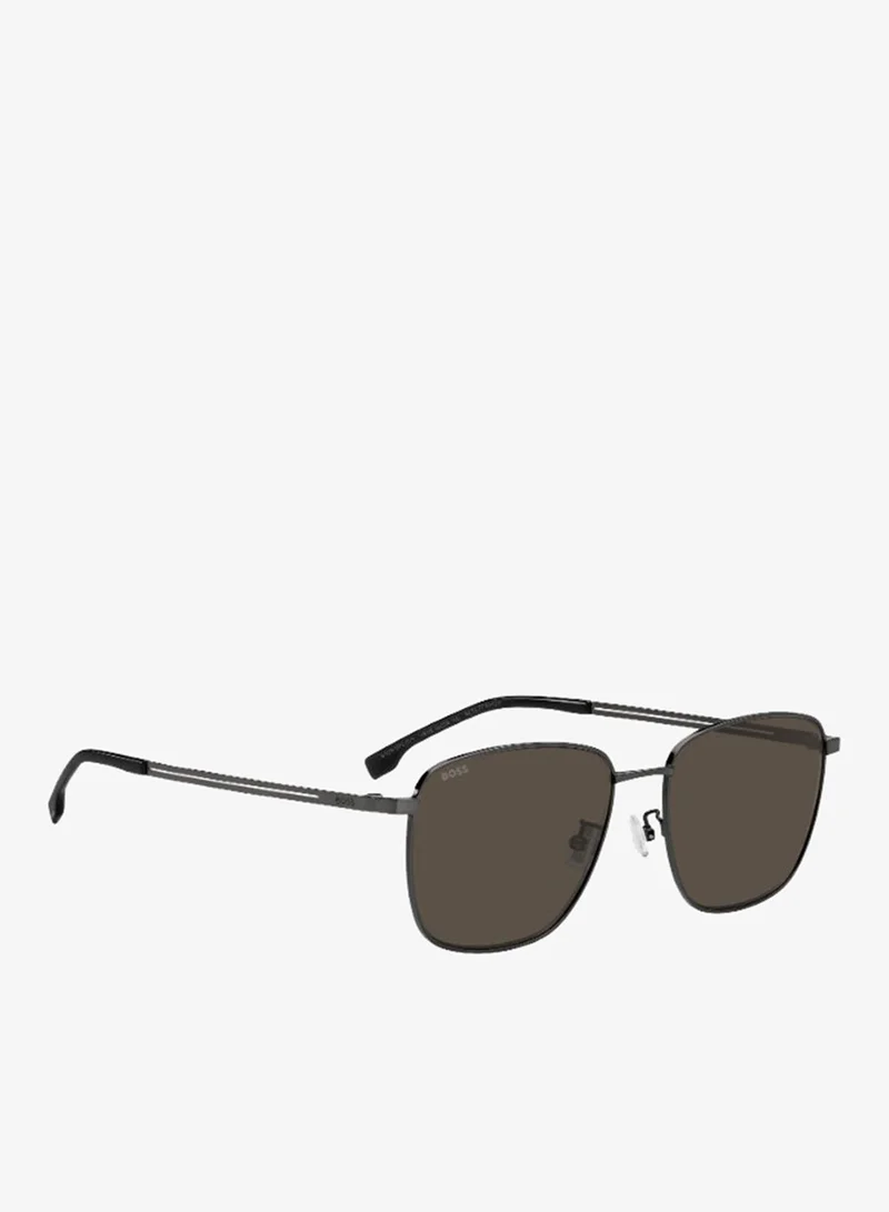 هوجو بوس Rectangular Hugo Boss Sunglasses