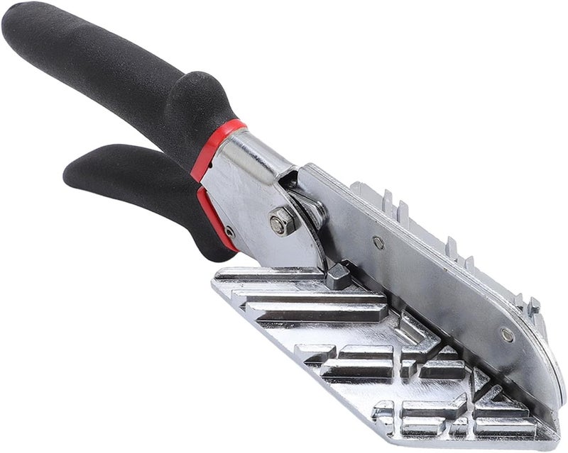 ViaGasaFamido Crafted Miter Shears SK5 Steel for Accurate Angled Cuts with 20 Extra Blades and Anti Slip Handle for DIY Projects and Woodworking - Image 3