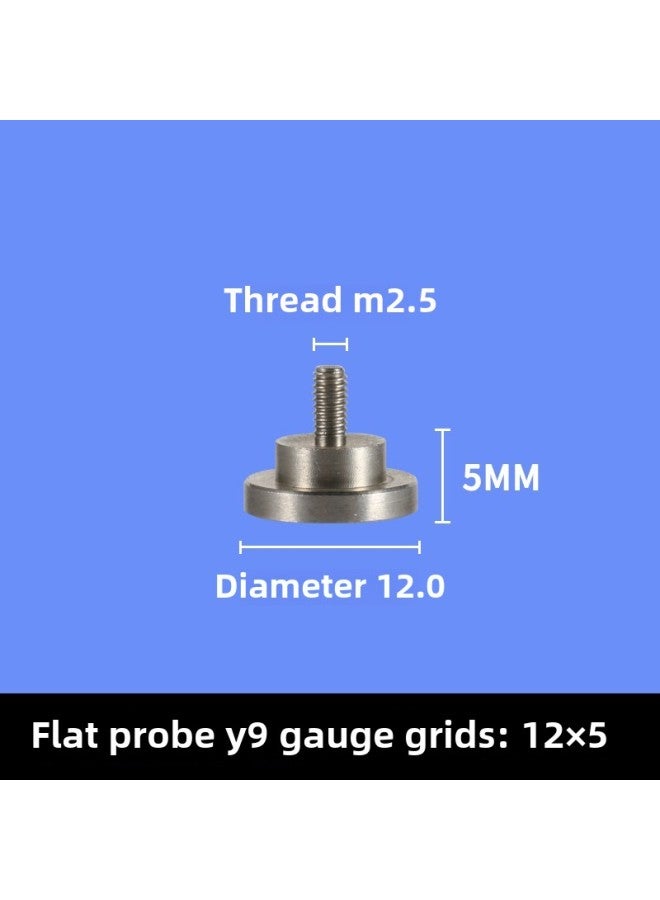 # Dial Indicator Needle Flat Tip Measuring Special-shaped Gauge Needle Curved Gauge Measuring Table. Thousands Of Minutes Meter High-Color:Fluorescent Yellow  - Image 1