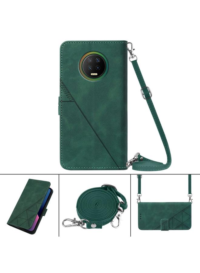 S-TOP Case For Infinix X690 Note 7 Crossbody 3D Embossed Flip Leather Phone Case - Image 2