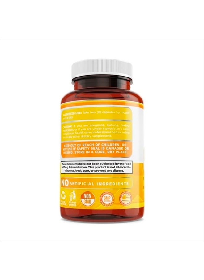 Simple-Organics Berberine 500mg (1000mg Per Serving) - 120 Veggie Caps- Supports Healthy Immune Function  - Image 5
