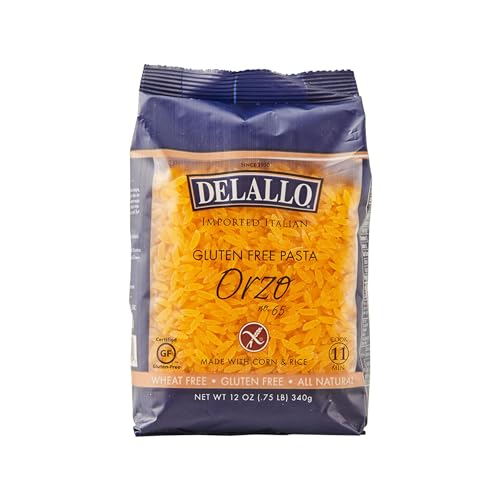DeLallo Gluten Free Orzo Pasta, 12 oz Bag, (2 Pack), Made with Corn and Rice Flour, Handcrafted in Italy, Non-GMO, All Natural, Kosher - Image 5