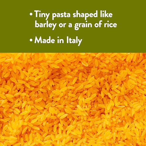 DeLallo Gluten Free Orzo Pasta, 12 oz Bag, (2 Pack), Made with Corn and Rice Flour, Handcrafted in Italy, Non-GMO, All Natural, Kosher - Image 3