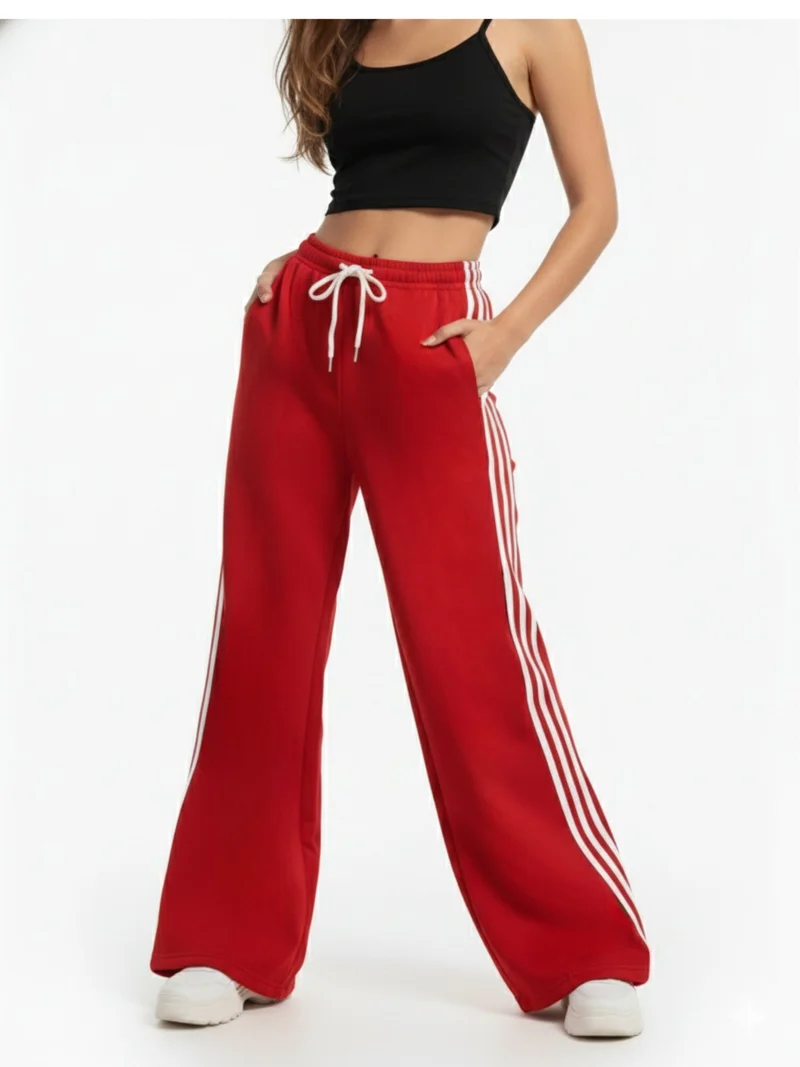 Varsity Contrast Side Striped Sweatpant