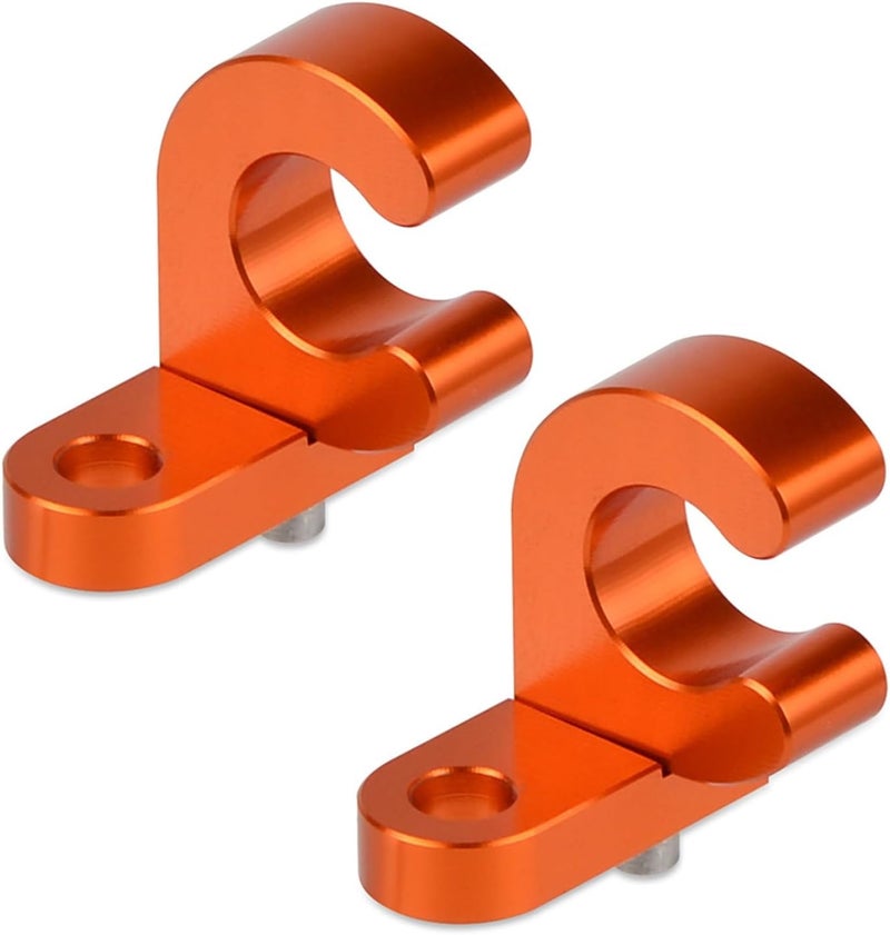 Wivplex Aluminum Brake Hose Clamp for Motorcycles - Image 1