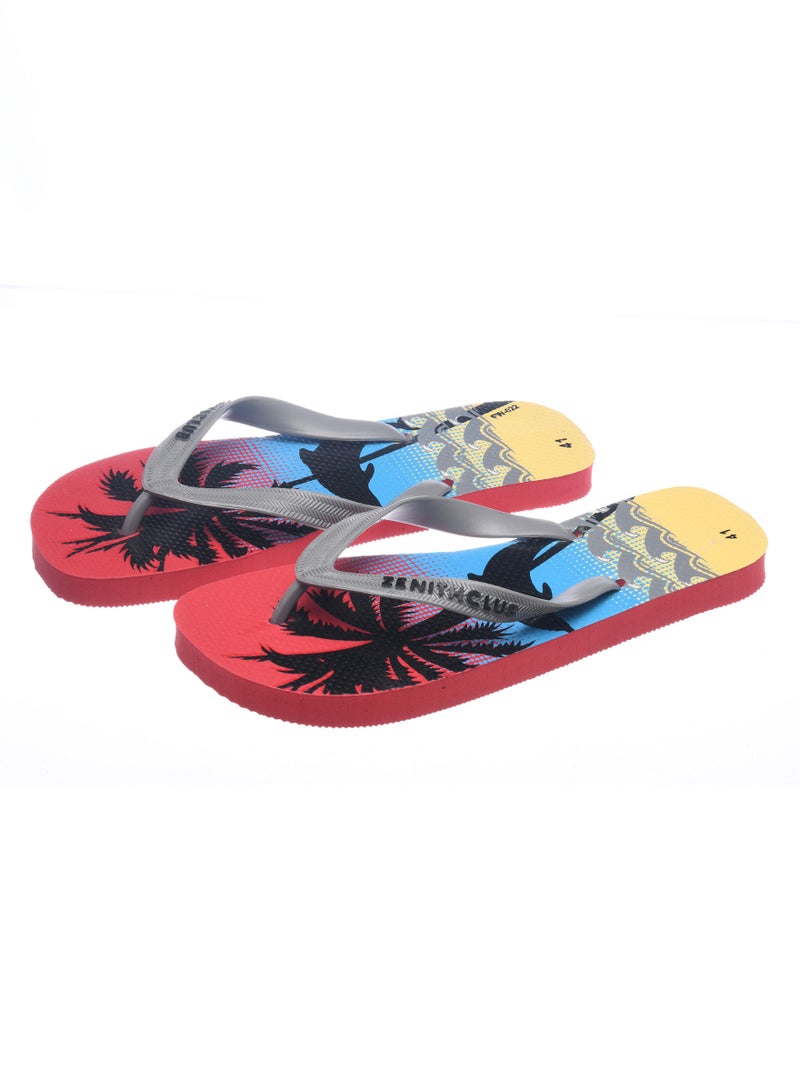 YUBISO Mens casual flip flops or slipper for indoor or outdoor use  - Image 1
