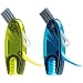 CraftinAround 4 in 1 Cup Lid Cleaning Brush Set Multifunctional Bottle Brush Cleaner Tiny Bottle Cup Lid Brush Straw Cleaner Tools Mini Silicone Bottle CupHolder Cleaner with Hook Remover Green Blue - Image 2