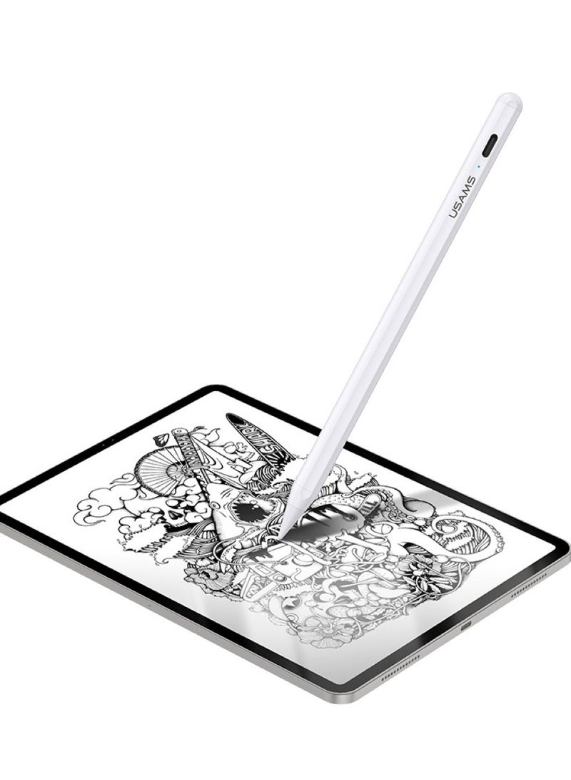 Usams US-ZB223 2018-2021 iPad/iPadpro Compatible, Tilt-Sensitive Stylus Pen Apple Licensed Pen - Image 3