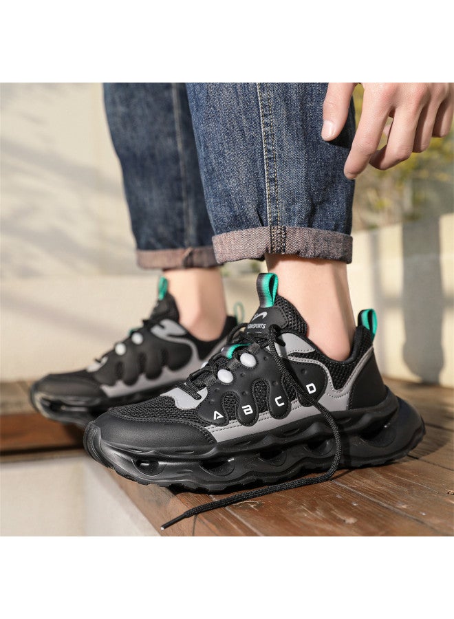 Noble bird Fashionable Trend Men's Shoes Thick Sole Height-increasing Casual Shoes 2025 Summer New Mesh Breathable Wear-resistant Sports Shoes - Image 5