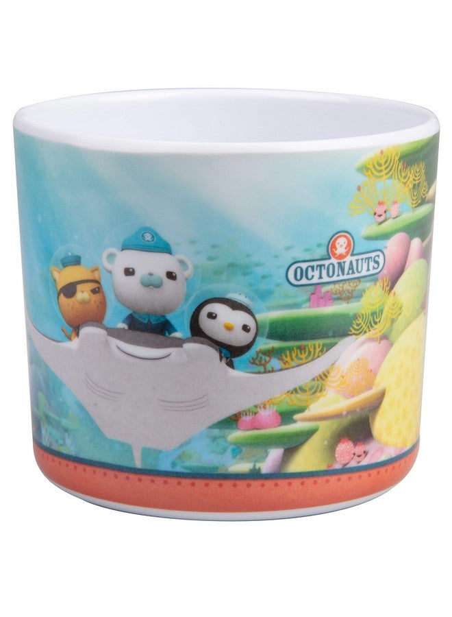 مجموعة أدوات تناول الطعام Octonauts المكونة من 5 قطع للأطفال الصغار - تتضمن طبقًا ووعاءً وكوبًا وشوكة وملعقة وأدوات مائدة - متينة وآمنة للاستخدام في غسالة الأطباق وخالية من مادة BPA - رائعة للعودة إلى المدرسة والسفر والتنقل - Image 3